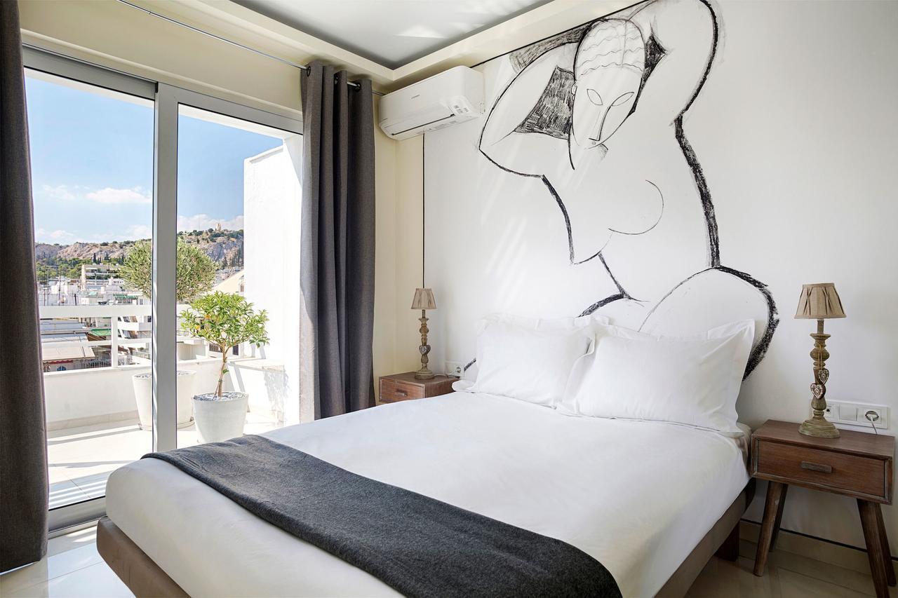 Unique 3-Bed, 3-Bath Apt With Acropolis Views Sg69 Athen Exterior foto